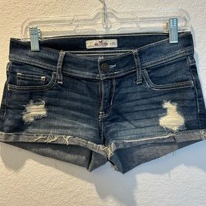 Denim shorts for women Hollister brand size 1 waist 25